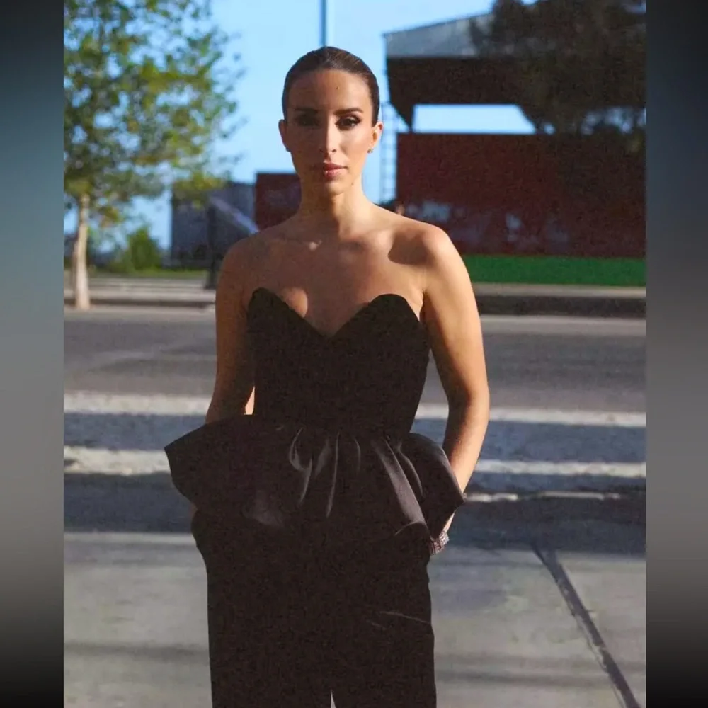 ZARA VELVET TOP ZW COLLECTION - Picture 3 of 17